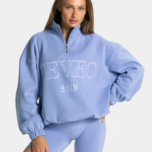 Femme Half Zip Sweater "Frozen"
