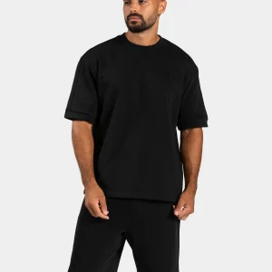 Contrastline Oversized T-Shirt "Schwarz"