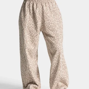 Contrastline Wide Leg Jogger "Leo Cream"