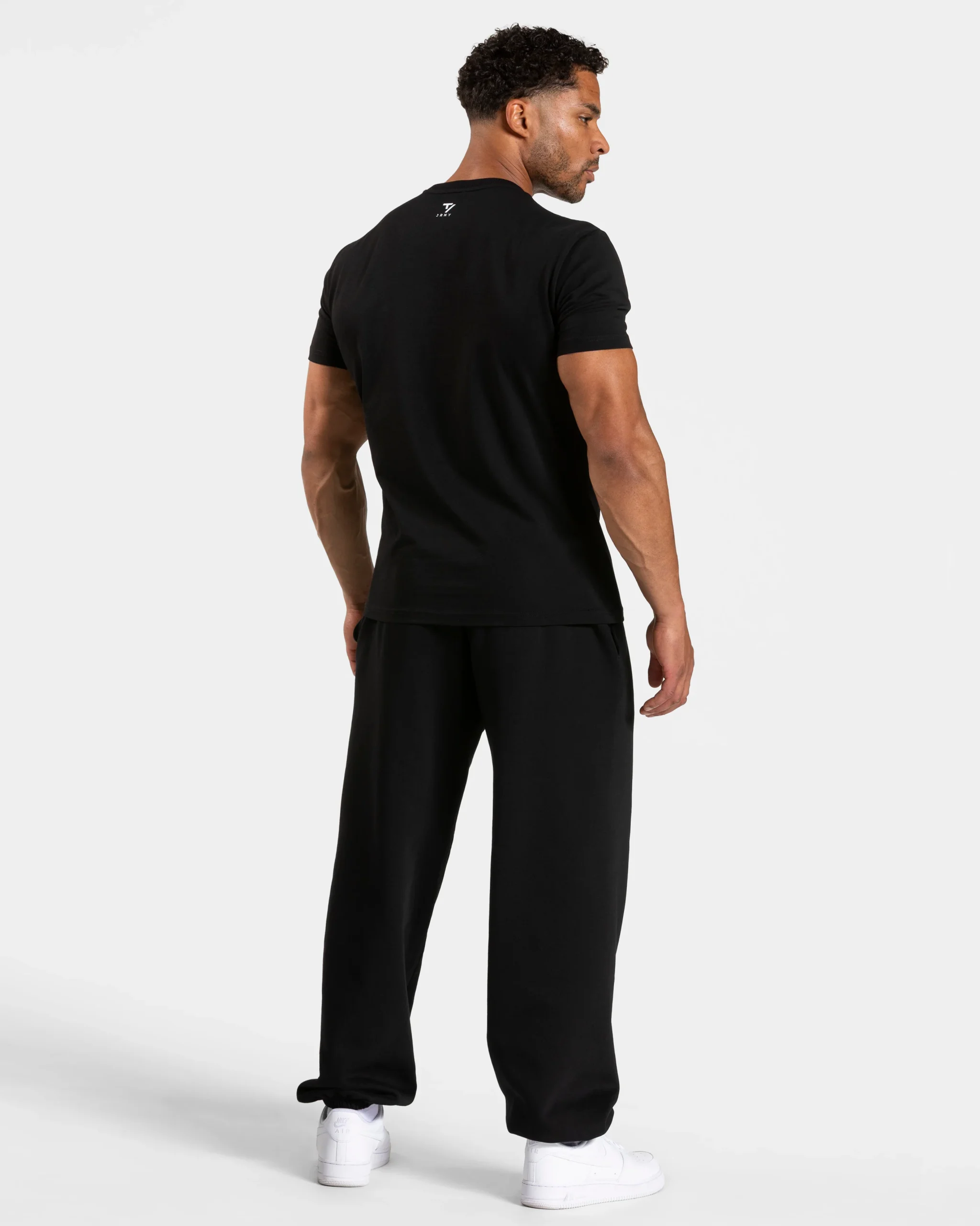 Journey Fitted T-Shirt "Schwarz" – Image 6