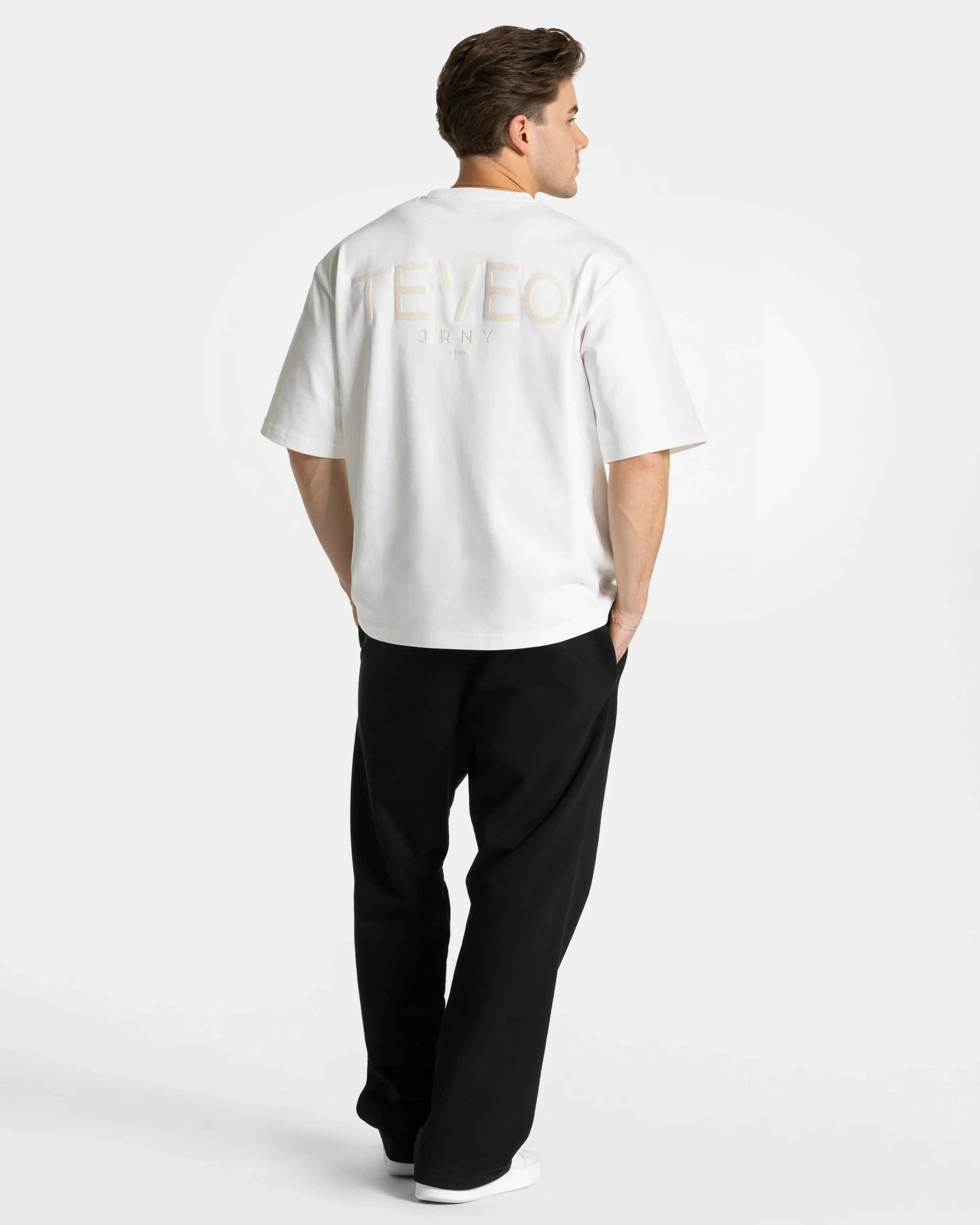 Journey Oversized T-Shirt "Off White" – Image 6