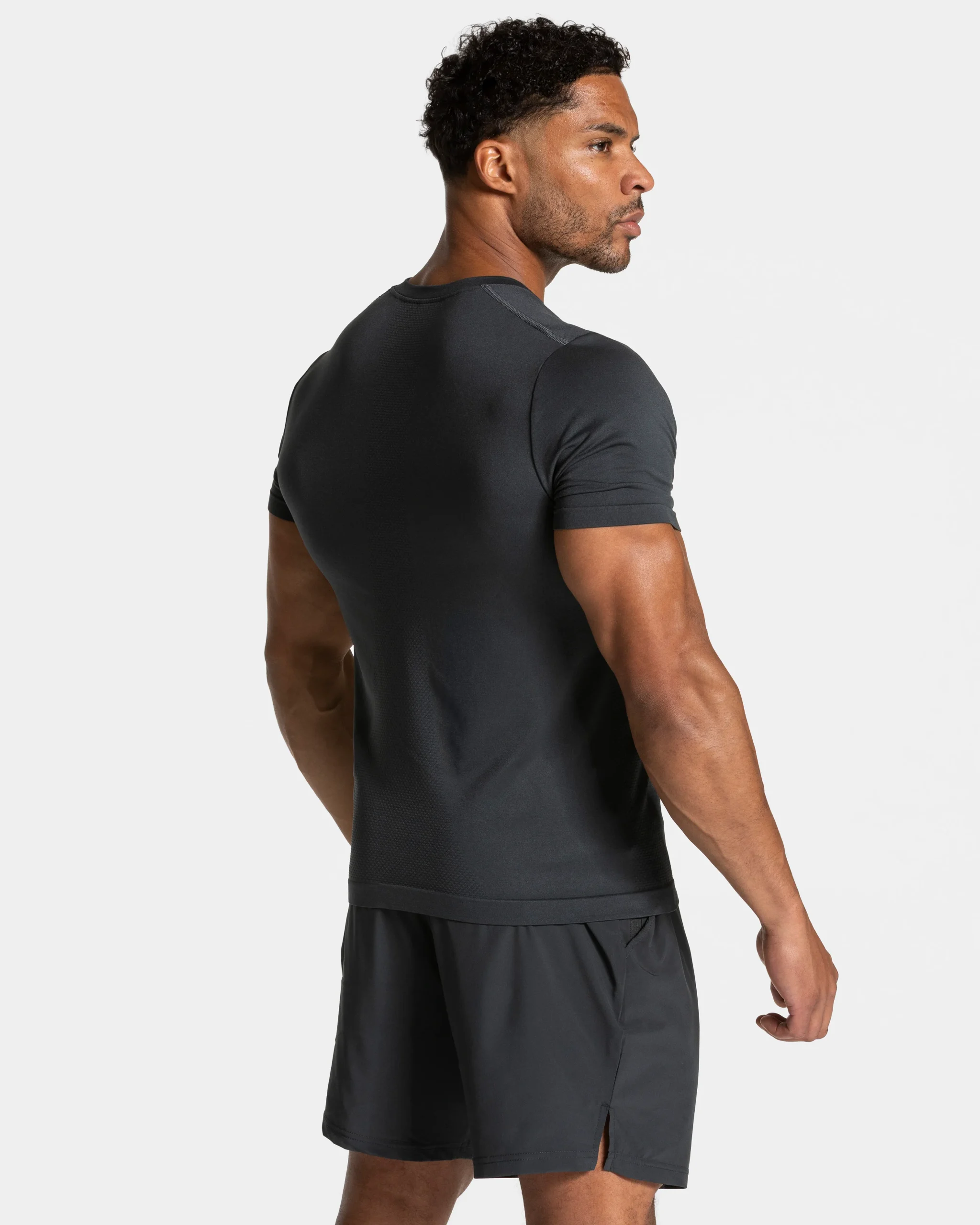 Pace Fitted T-Shirt "Gunmetal" – Image 3
