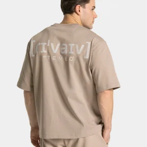 RI’VAIV Oversized T-Shirt "Taupe"