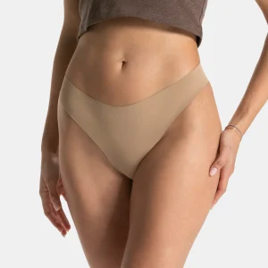 Seamless Padded Tanga (5er-Pack) "Karamell"