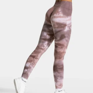 Tie Dye Scrunch Leggings "Earth"