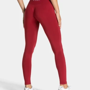 Timeless Pro Covert Scrunch Leggings "Cherry"