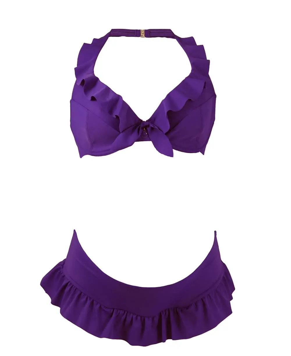 Bikini de maternité avec armatures Salsa - Violet – Image 2
