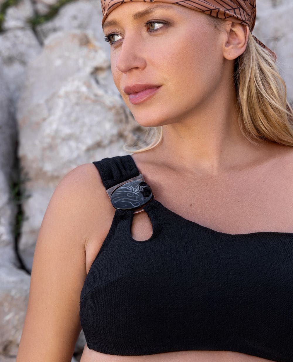 Bikini de maternité Bayside - Noir – Image 7