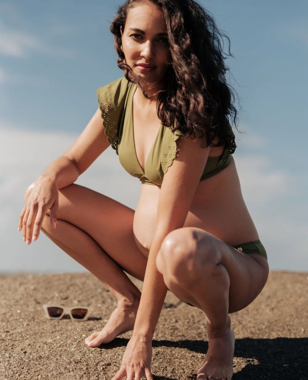 Bikini de maternité Bloom - Kiwi – Image 8