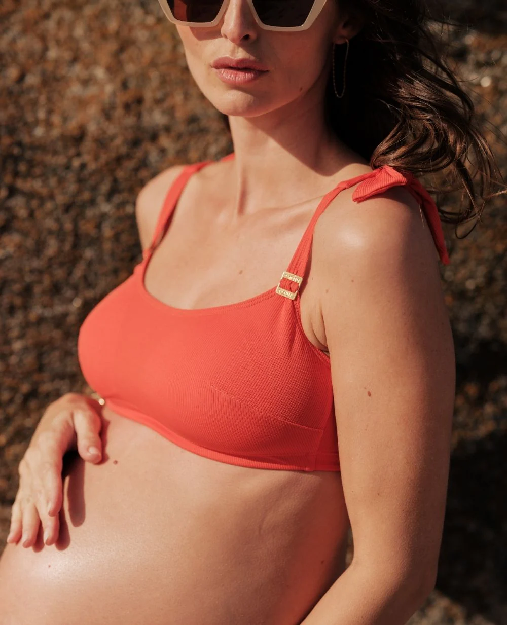 Bikini de maternité Porto Vecchio - Orange – Image 8