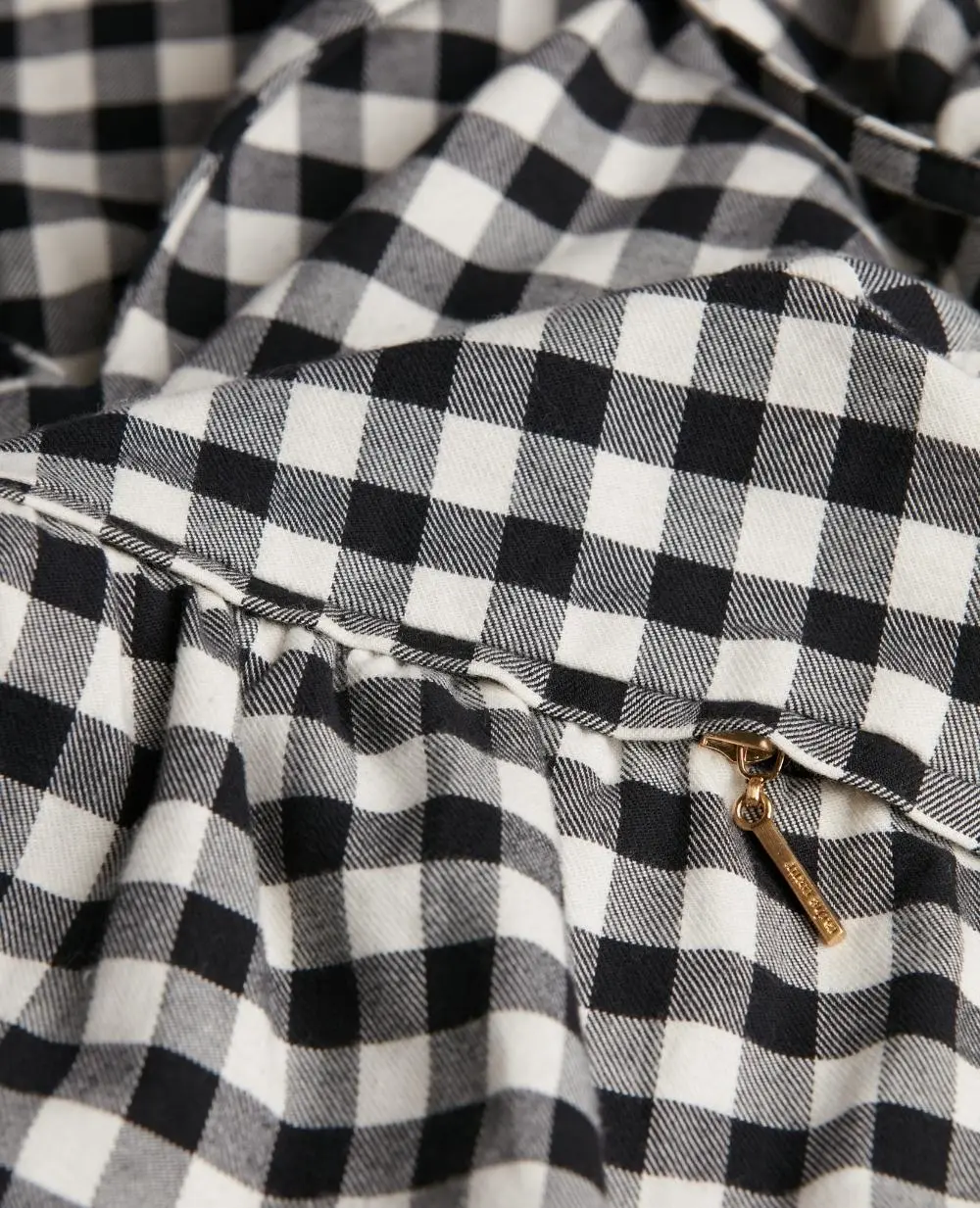 Blouse de grossesse et d’allaitement Eléonore - Noir / Blanc – Image 6