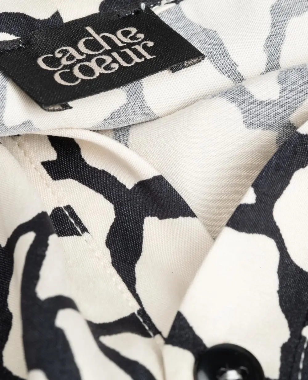 Blouse lavallière de grossesse et d'allaitement Sophie - Ivoire – Image 5