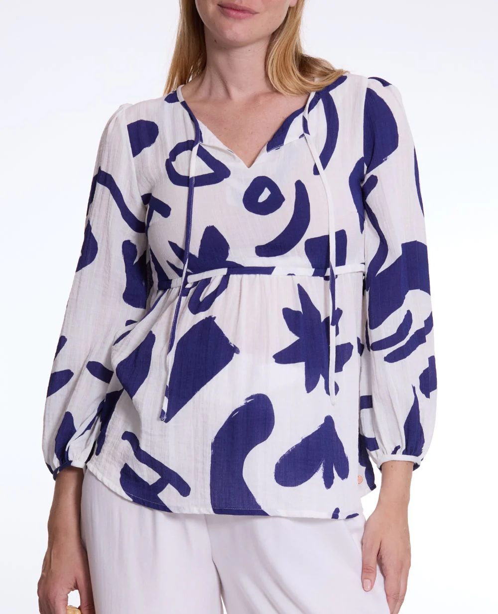 Blouse manches ballon Corfou - Multico – Image 3