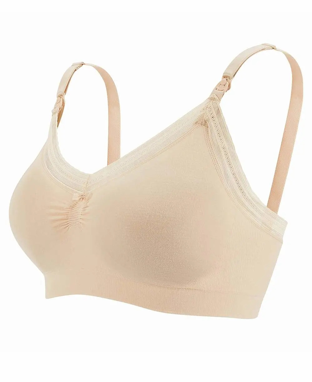 Brassière de grossesse et d'allaitement Milk - Blush – Image 5
