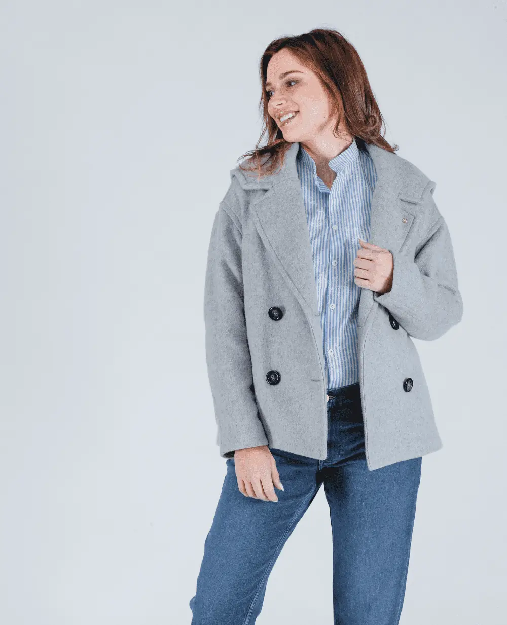 Caban de grossesse Malo - Gris