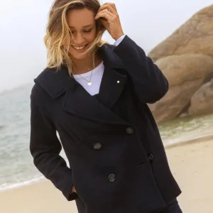 Caban de grossesse Malo - Marine