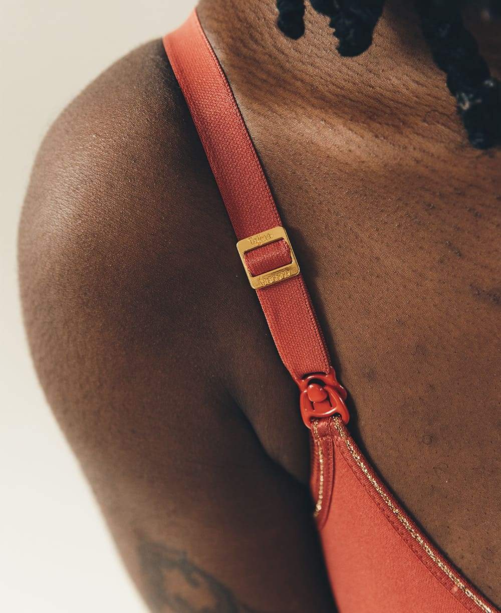 Cache Coeur x Tajine Banane : Brassière d'allaitement I'm enough - Terracota – Image 3