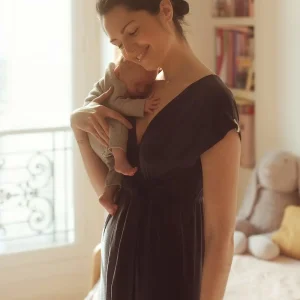 Combinaison de grossesse et d’allaitement Origin - Indigo