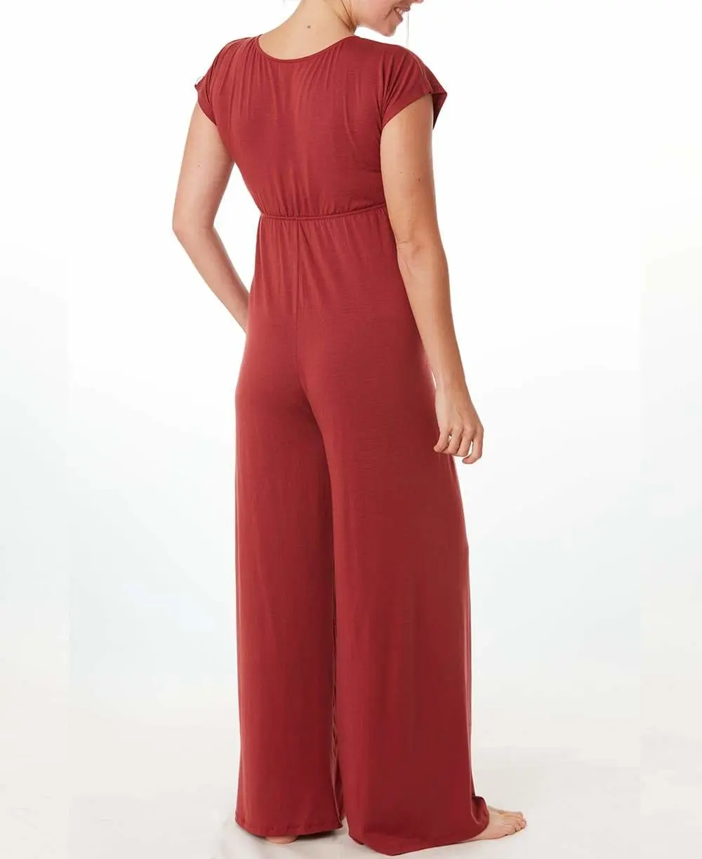 Combinaison de grossesse et d’allaitement Origin - Terracotta – Image 5