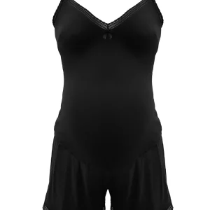 Combishort de grossesse Milk - Noir