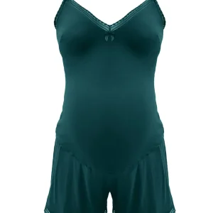 Combishort de grossesse Milk - Vert