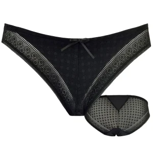 Culotte de grossesse Mosaic - Noir