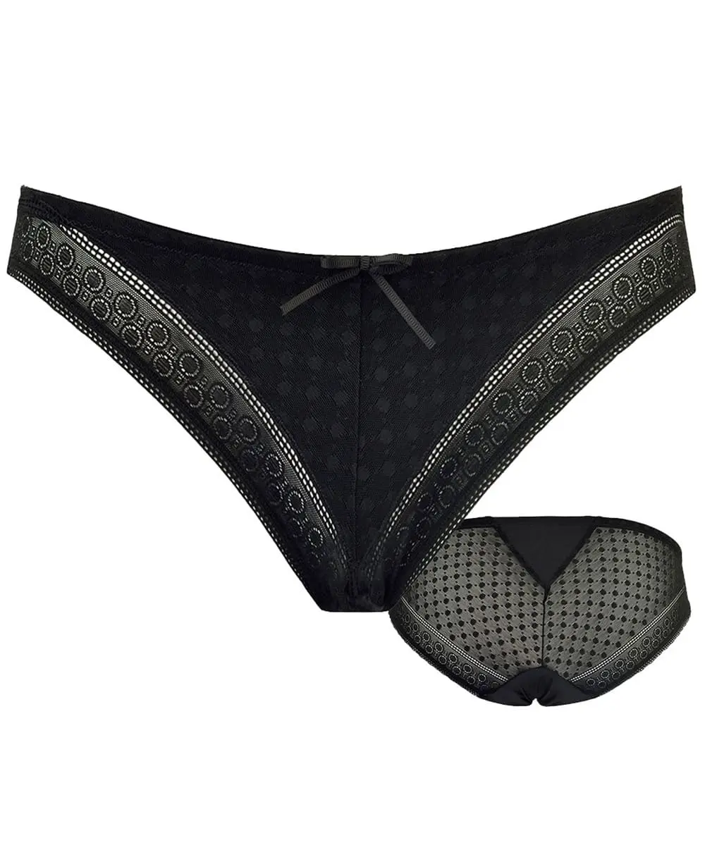 Culotte de grossesse Mosaic - Noir