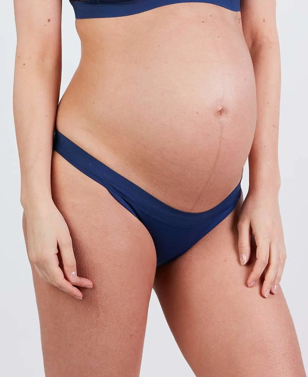 Culotte de grossesse Serena - Marine – Image 3