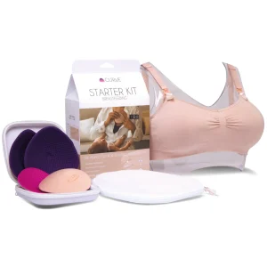 Curve Breastfeeding Starter Kit | Beige Bra