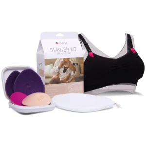 Curve Breastfeeding Starter Kit | Black Bra