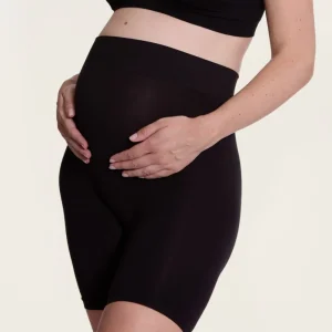 Cycliste de grossesse sans couture Essentiel - Noir