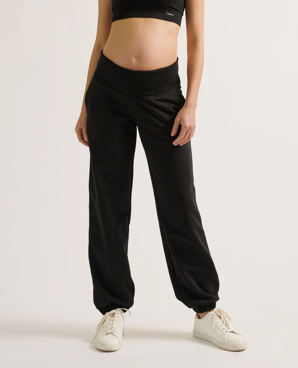 Jogger de sport et de grossesse Woma - Noir – Image 3