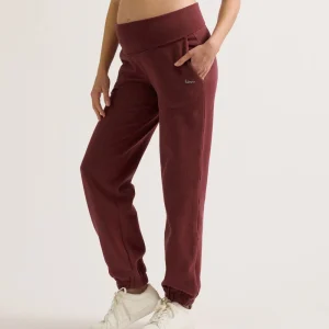 Jogger de sport et de grossesse Woma - Prune