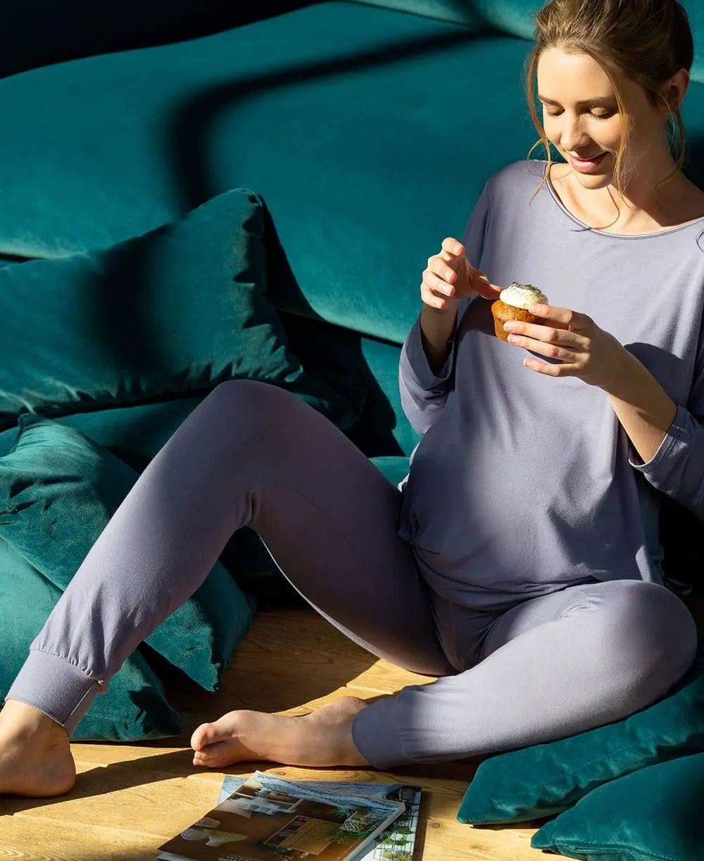 Legging de grossesse Sofia - Brume – Image 3