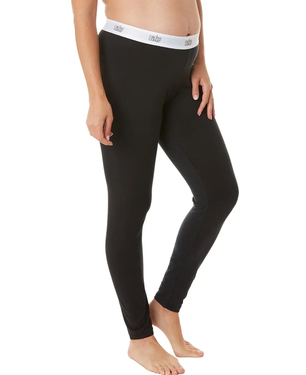 Legging de maternité Life - Noir – Image 3