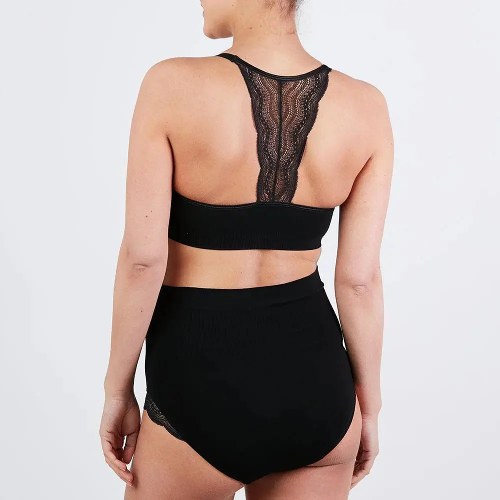Lot de 2 brassières de grossesse et d'allaitement Serenity - Noir – Image 5