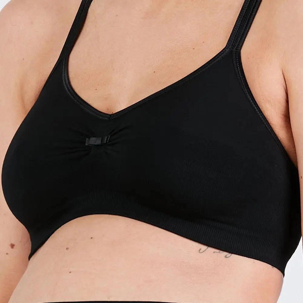 Lot de 2 brassières de grossesse et d'allaitement Serenity - Noir – Image 4