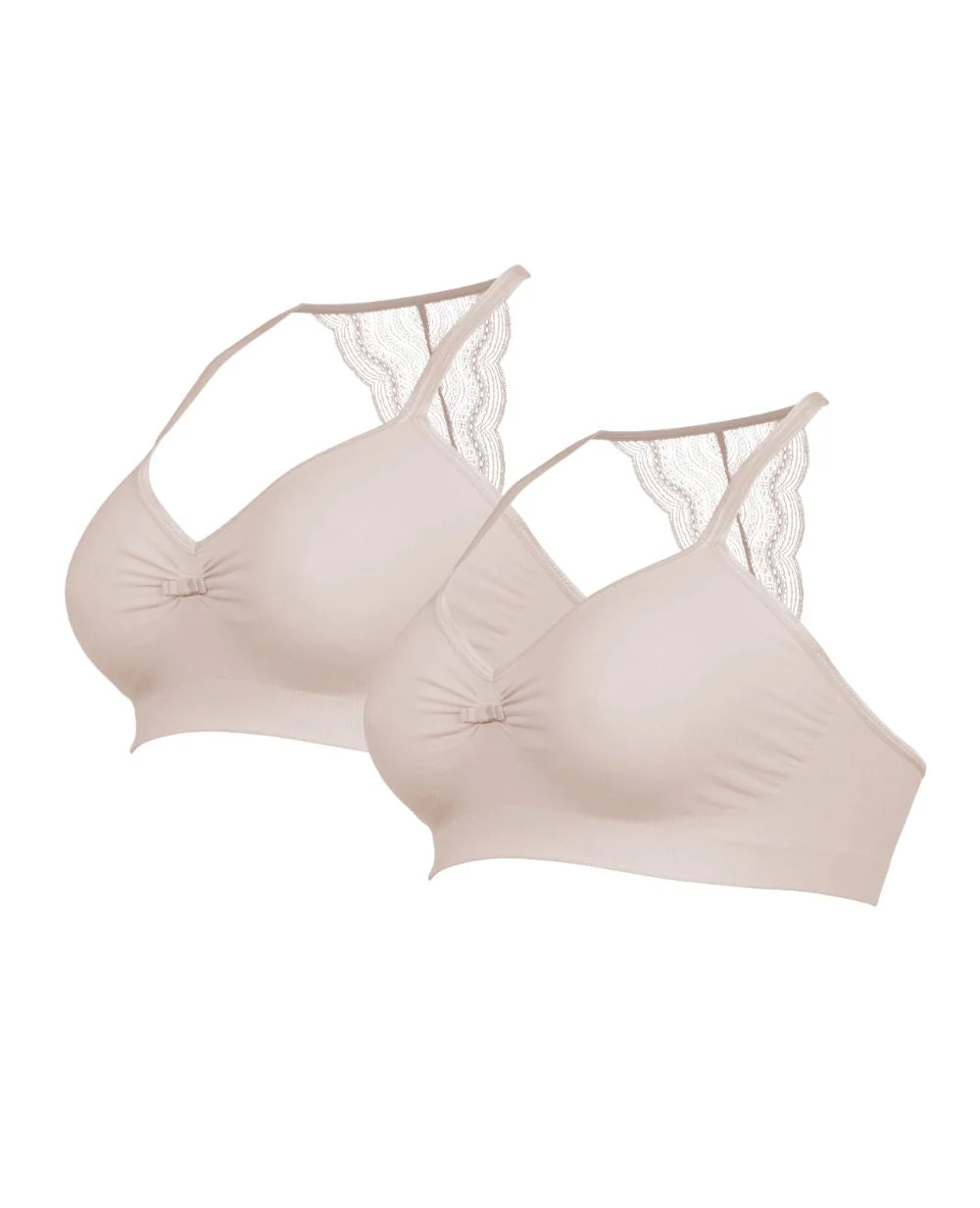 Lot de 2 brassières de grossesse et d'allaitement Serenity - Pétale – Image 2