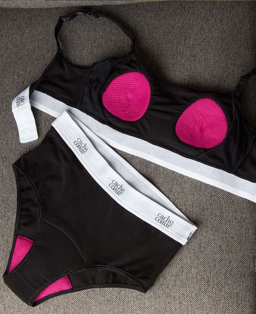 Lot de 3 culottes menstruelles ultra absorbante Bodyguard - Noir – Image 4