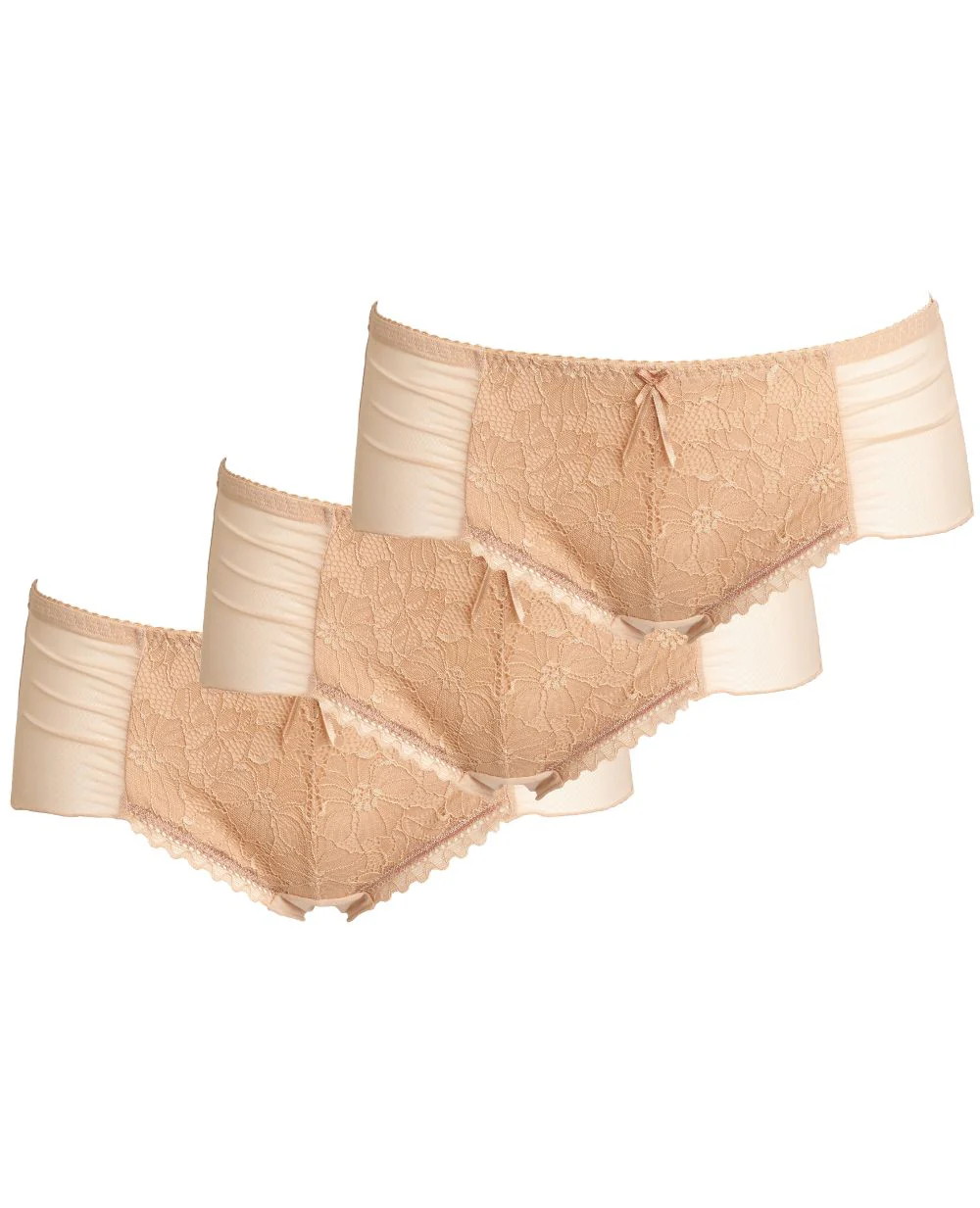 Lot de 3 shorty Iris - Beige – Image 2