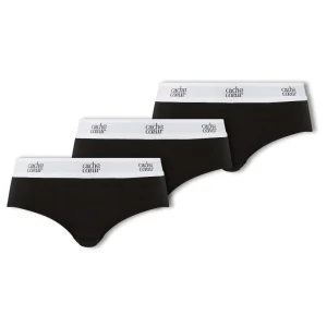 Lot de 3 shorty Life - Noir