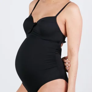 Maillot de bain de grossesse avec armatures Monaco - Noir