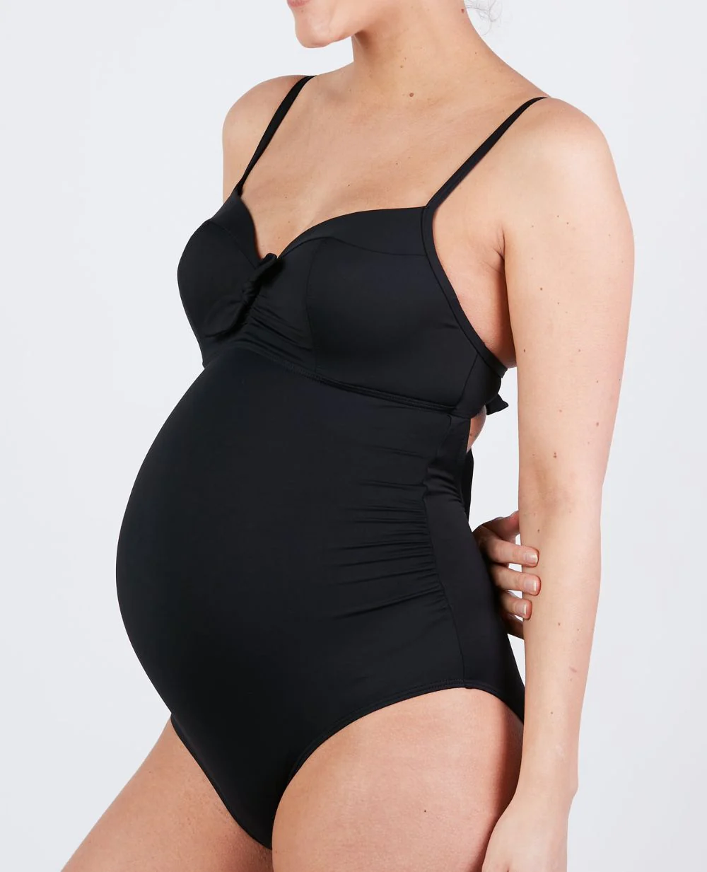 Maillot de bain de grossesse avec armatures Monaco - Noir