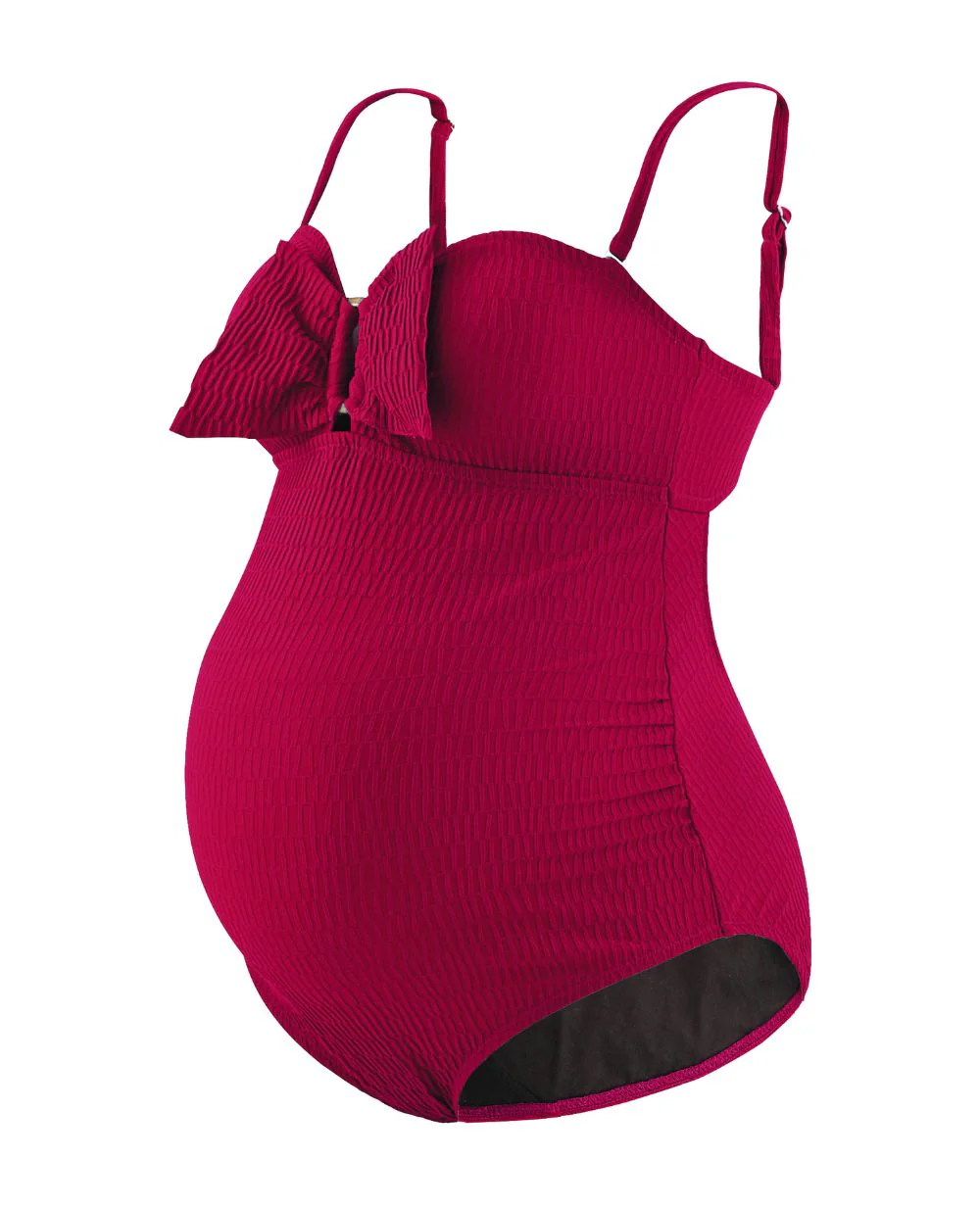 Maillot de bain de grossesse Bamboo - Fuchsia – Image 8