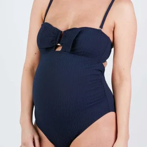Maillot de bain de grossesse Bamboo - Marine