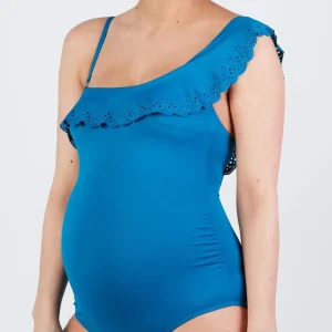 Maillot de bain de grossesse Bloom - Bleu