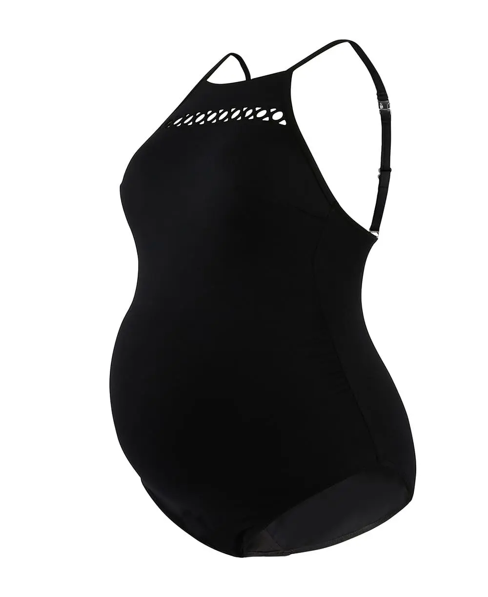 Maillot de bain de grossesse Brisbane - Noir – Image 6