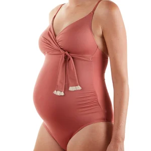 Maillot de bain de grossesse Manitoba - Rose