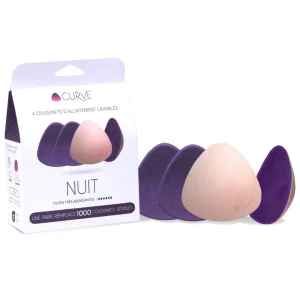 Pack 2 paires - Coussinets d'allaitement lavables - fuites très abondantes