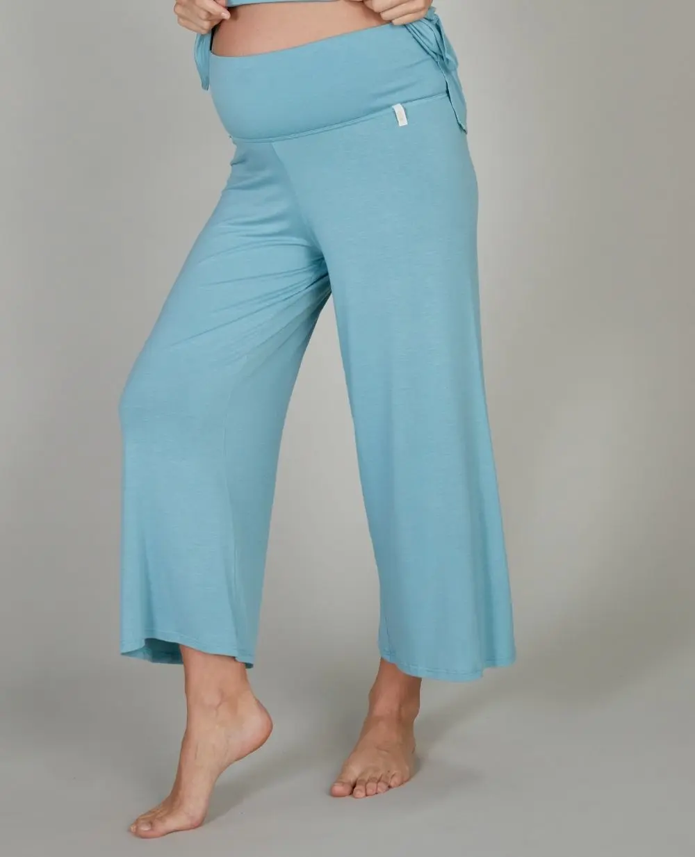 Pantalon 7/8ème de grossesse Origin - Ocean